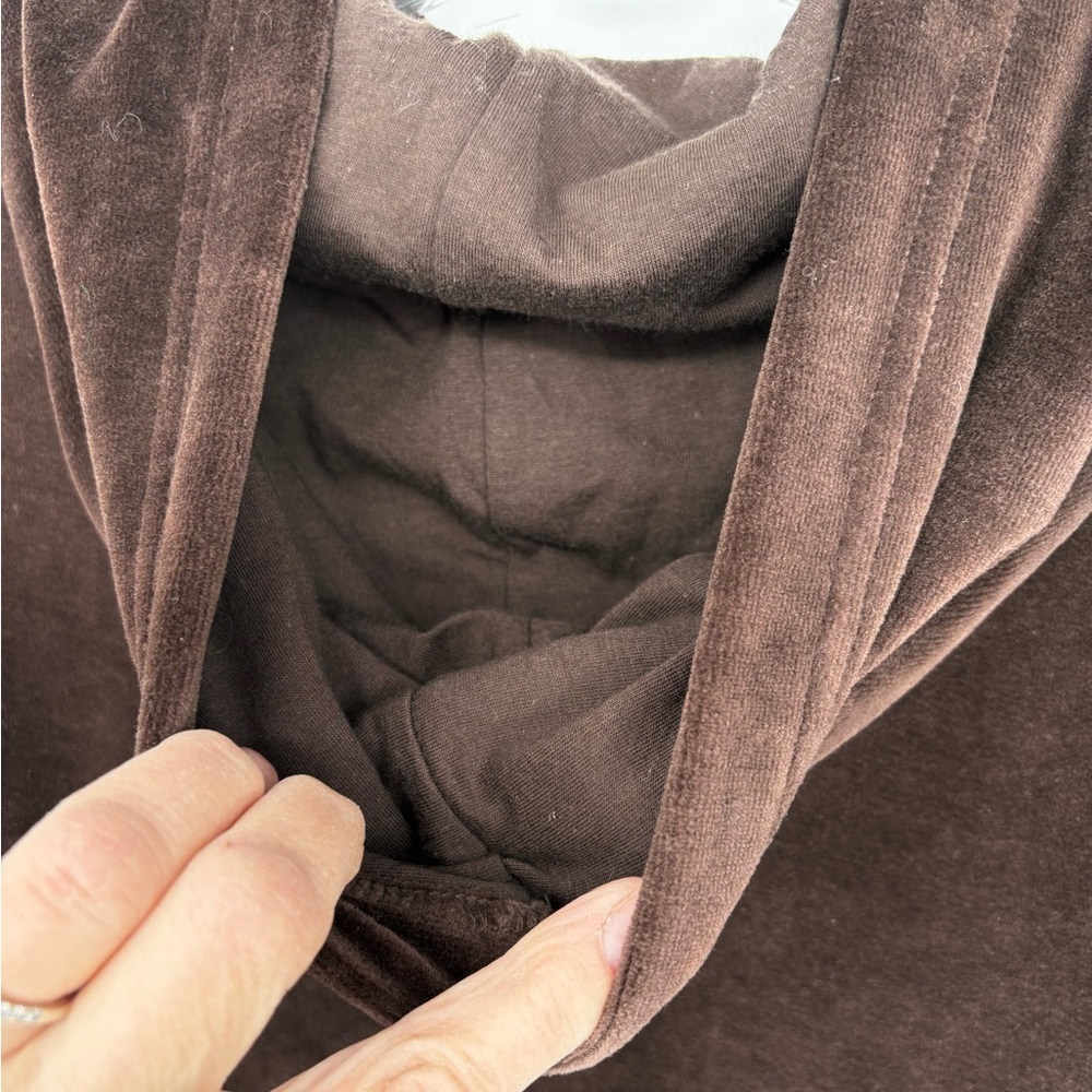 Express Brown Velour Tracksuit - Picture 7 of 10